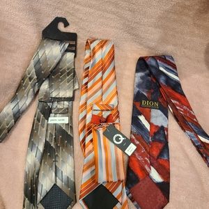 Three Men's ties